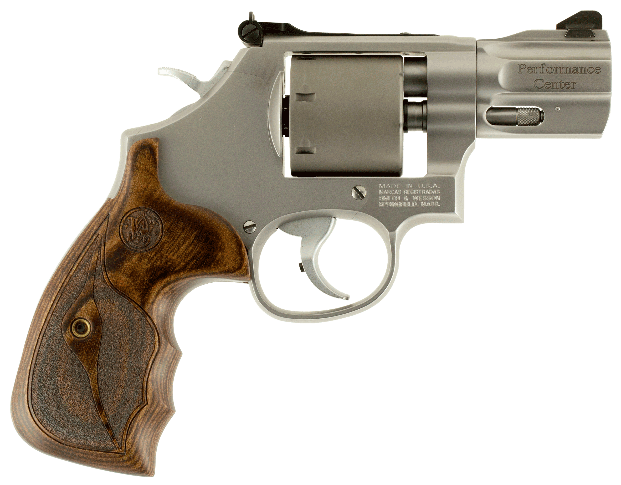 Smith & Wesson 10227 Model 986 Performance Center 9mm Luger Stainless Steel 2.50″ Custom Barrel With Recessed Precision Crown 7rd Titanium Unfluted Cylinder Stainless Steel L-Frame Bossed Mainspring Smith & Wesson 10227 Model 986 Performance Center 9mm Luger Stainless Steel 2.50″ Custom Barrel With Recessed Precision Crown 7rd Titanium Unfluted Cylinder Stainless Steel L-Frame Bossed Mainspring