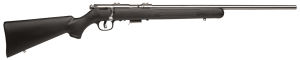 Savage Arms 91700 93 FSS 22 WMR Caliber with 5+1 Capacity  21" Barrel  Matte Stainless Metal Finish  Matte Black Synthetic Stock & AccuTrigger Right Hand (Full Size)