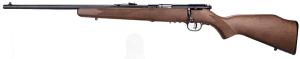 Savage Arms 95700 93 G 22 WMR Caliber with 5+1 Capacity  21" Barrel  Matte Blued Metal Finish  Satin Hardwood Stock & AccuTrigger Left Hand (Full Size)
