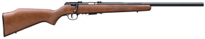 Savage Arms 96701 93R17 GV 17 HMR Caliber with 5+1 Capacity 21" Heavy Barrel Matte Blued Metal Finish Satin Hardwood Stock & AccuTrigger Right Hand (Full Size)