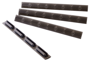 Ergo 4332DE WedgeLok Slot Cover  Dark Earth Rubber  4 Slot Low Profile w/Aggressive Texture 4 Per Pack