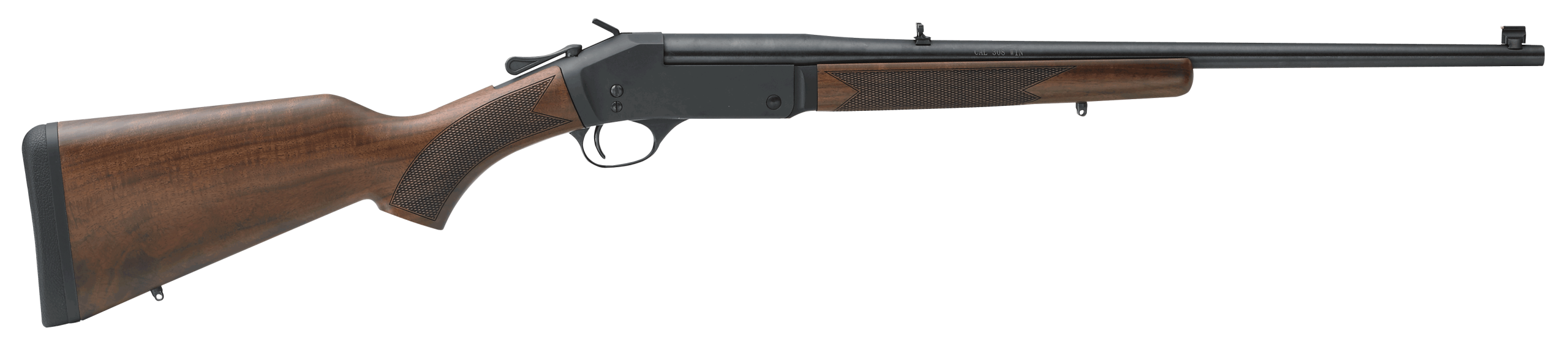 Henry H015223 Single Shot 223 Rem Caliber with 1rd Capacity 22" Barrel Overall Blued Metal Finish & American Walnut Stock Right Hand (Full Size)