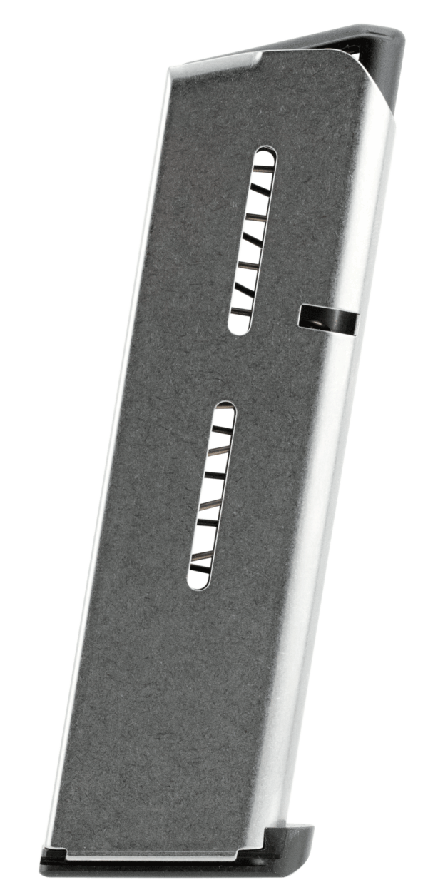 Wilson Combat 47CHV 1911  7rd Detachable w/ Lo-Profile Steel Floor Plate 45 ACP+P Stainless Steel