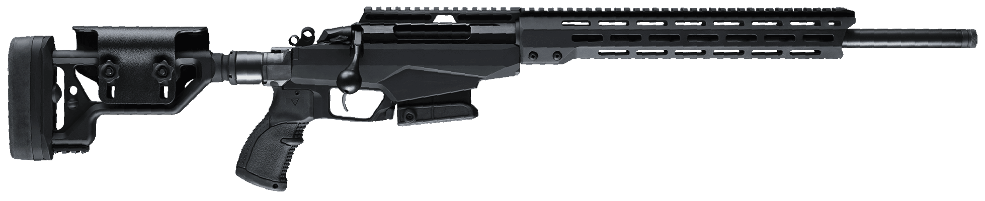 Tikka JRTAC316L T3x Tac A1 308 Win 24" 10+1 Black Fixed with Aluminum Bedding Stock