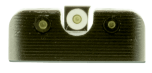 TruGlo TG231H1W Tritium Pro  Black | Green Tritium White Outline Front Sight Green Tritium Rear Sight
