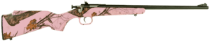 Crickett KSA2161 Youth 22 LR 1rd 16.12″ Blued Barrel & Receiver Fixed Front/Adjustable Rear Peep Sights Mossy Oak Pink Blaze Synthetic Stock w/11.5″ LOP Rebounding Firing Pin Safety Crickett KSA2161 Youth 22 LR 1rd 16.12″ Blued Barrel & Receiver Fixed Front/Adjustable Rear Peep Sights Mossy Oak Pink Blaze Synthetic Stock w/11.5″ LOP Rebounding Firing Pin Safety