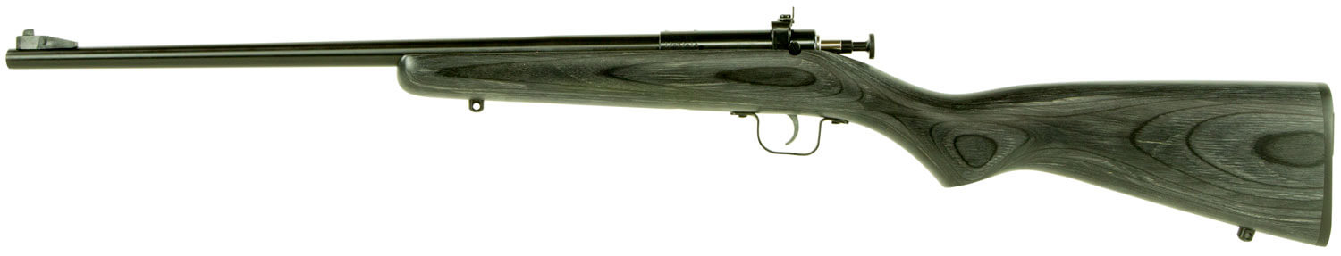 Crickett KSA2244 Youth 22 LR 1rd 16.12″ Blued Barrel & Receiver Fixed Front/Adjustable Rear Peep Sight Black Laminate Stock w/11.5″ LOP Rebounding Firing Pin Safety Crickett KSA2244 Youth 22 LR 1rd 16.12″ Blued Barrel & Receiver Fixed Front/Adjustable Rear Peep Sight Black Laminate Stock w/11.5″ LOP Rebounding Firing Pin Safety