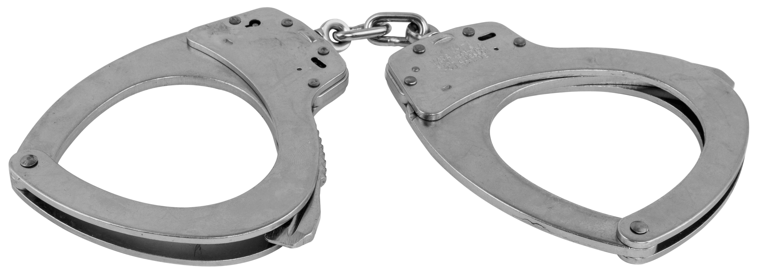 Smith & Wesson 350118 110 Nickel Steel Large Smith & Wesson 350118 110 Nickel Steel Large