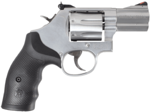 Smith & Wesson 164192 Model 686 Plus 357 Mag or 38 S&W Spl +P Stainless Steel 2.50″ Barrel 7 Shot Satin Stainless Steel L-Frame Red Ramp Front/Adjustable White Outline Rear Sights Internal Lock Smith & Wesson 164192 Model 686 Plus 357 Mag or 38 S&W Spl +P Stainless Steel 2.50″ Barrel 7 Shot Satin Stainless Steel L-Frame Red Ramp Front/Adjustable White Outline Rear Sights Internal Lock