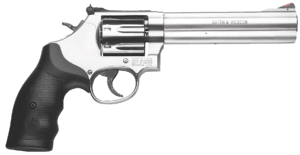 Smith & Wesson 164198 Model 686 Plus 357 Mag or 38 S&W Spl +P Stainless Steel 6″ Barrel & 7rd Cylinder Satin Stainless Steel L-Frame Red Ramp Front/White Outline Rear Sights Internal Lock Smith & Wesson 164198 Model 686 Plus 357 Mag or 38 S&W Spl +P Stainless Steel 6″ Barrel & 7rd Cylinder Satin Stainless Steel L-Frame Red Ramp Front/White Outline Rear Sights Internal Lock