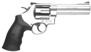 Smith & Wesson 163636 Model 629 Classic 44 Rem Mag or 44 S&W Spl Stainless Steel 5″ Barrel & 6rd Cylinder Satin Stainless Steel N-Frame Red Ramp Front/White Outline Rear Sights Smith & Wesson 163636 Model 629 Classic 44 Rem Mag or 44 S&W Spl Stainless Steel 5″ Barrel & 6rd Cylinder Satin Stainless Steel N-Frame Red Ramp Front/White Outline Rear Sights
