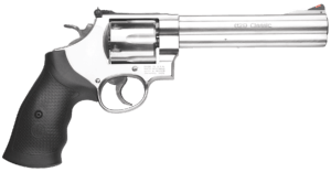 Smith & Wesson 163638 Model 629 Classic 44 Rem Mag or 44 S&W Spl Stainless Steel 6.50″ Barrel & 6rd Cylinder Satin Stainless Steel N-Frame Red Ramp Front/White Outline Rear Sights Smith & Wesson 163638 Model 629 Classic 44 Rem Mag or 44 S&W Spl Stainless Steel 6.50″ Barrel & 6rd Cylinder Satin Stainless Steel N-Frame Red Ramp Front/White Outline Rear Sights