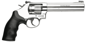 Smith & Wesson 160578 Model 617 22 LR Stainless Steel 6" Barrel & 10rd Cylinder Satin Stainless Steel K-Frame Black Polymer Grip Internal Lock