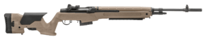 Springfield Armory MP9220 M1A Loaded Precision 308 Win/7.62x51mm 10+1 22″ Black Parkerized Medium National Match Barrel  Black Parkerized Steel Receiver  Flat Dark Earth Synthetic Archangel Precision w/Adj LOP & Comb Stock  Right Hand