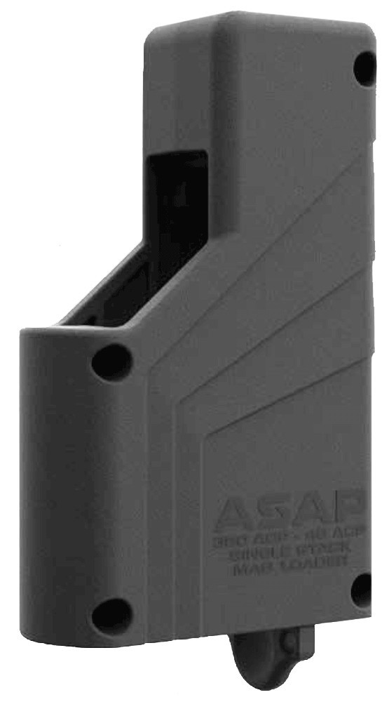 Butler Creek BCA1XSML ASAP Universal Mag Loader Single Stack Style Black Polymer Fits 9mm – 45 ACP Caliber Pistols Butler Creek BCA1XSML ASAP Universal Mag Loader Single Stack Style Black Polymer Fits 9mm – 45 ACP Caliber Pistols
