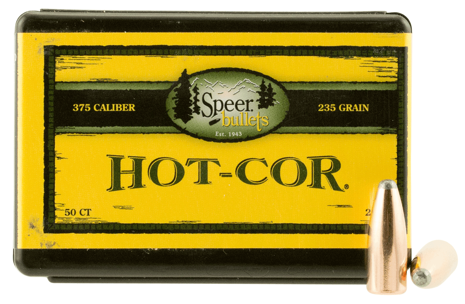 Speer 2471 Hot-Cor 375 Cal .375 235 gr Semi Spitzer Soft Point 50rd Box/ 5 Case Speer 2471 Hot-Cor 375 Cal .375 235 gr Semi Spitzer Soft Point 50rd Box/ 5 Case