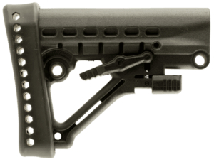 Archangel AA120 Heavy Duty  Black Synthetic  6 Position  Fits AR-Platform with Commercial Tube