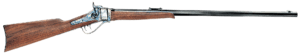 Chiappa Firearms 920025 1874  45-70 Gov 1rd  32″ Blued Octagon Barrel  Color Case Hardened Steel Oiled Checkered Walnut  Fixed Checkered w/ Patch Box Stock  Right Hand