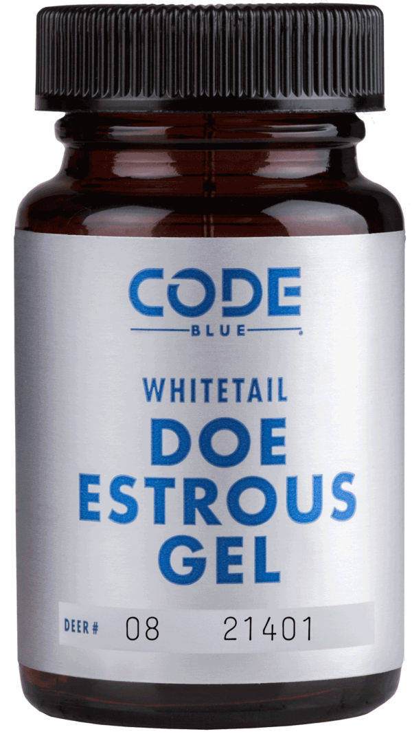 Code Blue OA1026 Doe Estrous Gel Deer Attractant 2 oz Bottle Code Blue OA1026 Doe Estrous Gel Deer Attractant 2 oz Bottle