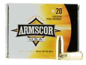 Armscor AC97N USA 9mmLuger 124gr Jacketed Hollow Point 20rd Box Armscor AC97N USA 9mmLuger 124gr Jacketed Hollow Point 20rd Box