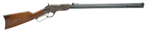 Henry H011IF Original Iron Frame 44-40 Win Caliber with 13+1 Capacity  24.50″ Blued Barrel  Color Case Hardened Metal Finish & Fancy American Walnut Stock  Right Hand (Full Size)