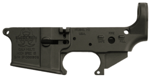 Black Rain BROSPEC15LR Spec15 Forged Lower Multi-Caliber 7075-T6 Aluminum Black Anodized for AR-Platform Black Rain BROSPEC15LR Spec15 Forged Lower Multi-Caliber 7075-T6 Aluminum Black Anodized for AR-Platform