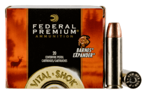 Federal P500XB1 Premium  500S&W Mag 275gr Barnes Expander BRX 20rd Box