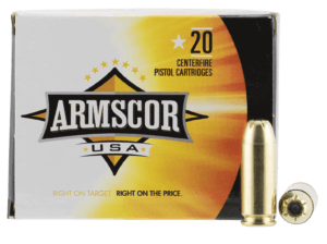 Armscor FAC103N USA 10mmAuto 180gr Jacketed Hollow Point 20rd Box Armscor FAC103N USA 10mmAuto 180gr Jacketed Hollow Point 20rd Box
