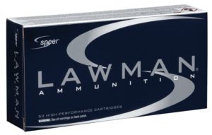 Speer 53620 Lawman  9mm Luger 147 gr Total Metal Jacket Round Nose 50rd Box