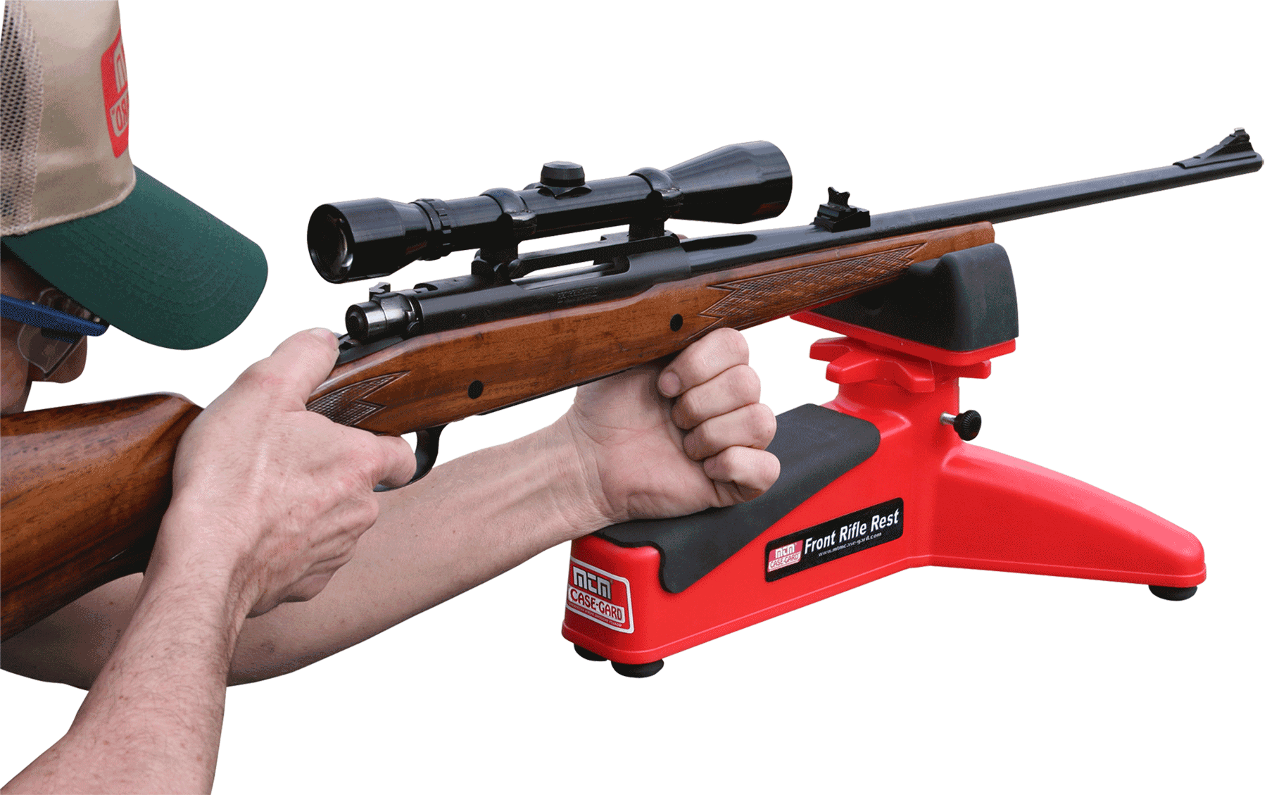 MTM Case-Gard FRR30 Front Rifle Rest Red Polymer MTM Case-Gard FRR30 Front Rifle Rest Red Polymer