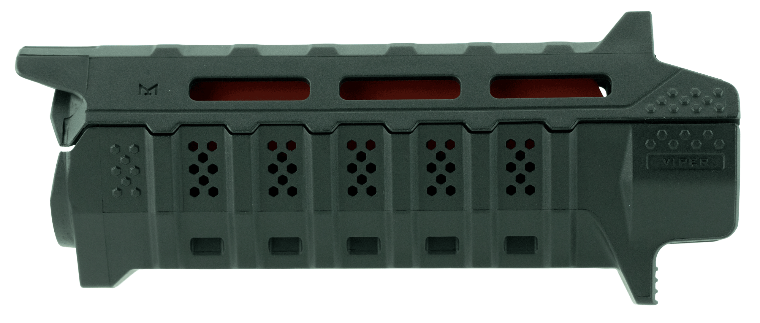 Strike VIPERHGCBK Viper Carbine Length Handguard AR-Platform Black Red Inserts Polymer Strike VIPERHGCBK Viper Carbine Length Handguard AR-Platform Black Red Inserts Polymer