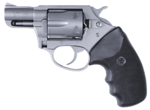Charter Arms 72224 Pathfinder  Small 22 LR  8 Shot 2″ Stainless Steel Barrel  & Cylinder  Anodized Aluminum Frame w/Black Finger Grooved Rubber Grip  Exposed Hammer