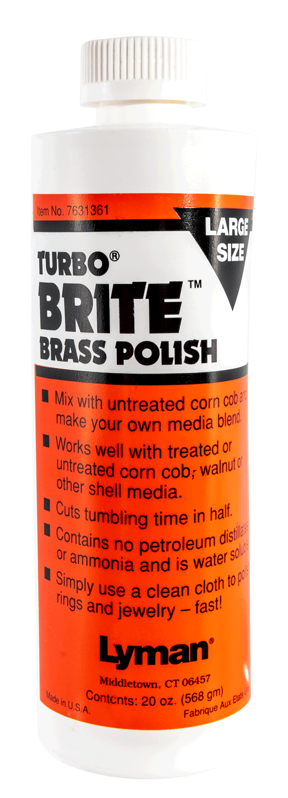 Lyman 7631361 Turbo Case Cleaner 20oz Lyman 7631361 Turbo Case Cleaner 20oz