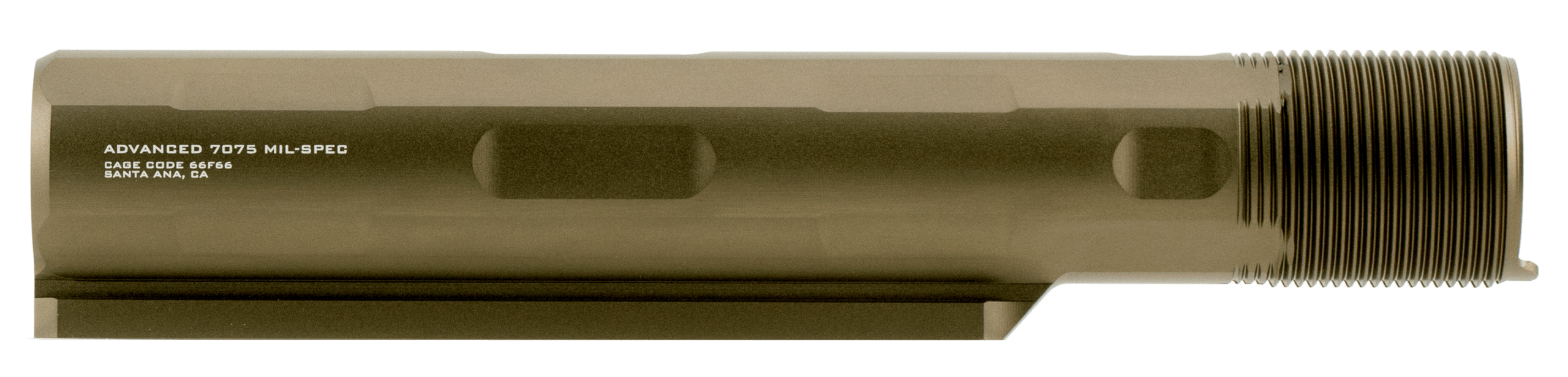Strike ARARET7FDE Advanced Receiver Extension AR-15 AR-10 Flat Dark Earth Aluminum Strike ARARET7FDE Advanced Receiver Extension AR-15 AR-10 Flat Dark Earth Aluminum