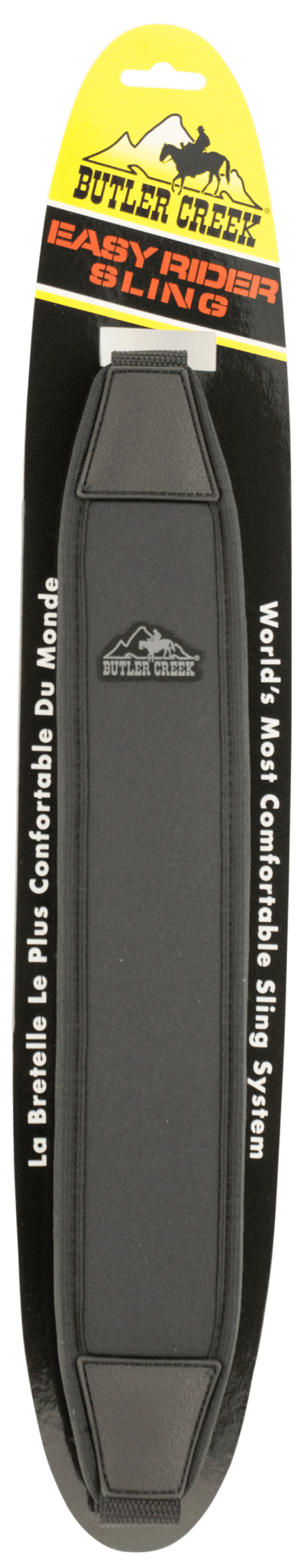 Butler Creek 80073 Easy Rider Rifle Sling Black Neoprene w/Sharkskin Back 48″ OAL 2.5″ Wide Adjustable Design Butler Creek 80073 Easy Rider Rifle Sling Black Neoprene w/Sharkskin Back 48″ OAL 2.5″ Wide Adjustable Design
