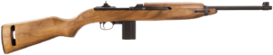 Auto-Ordnance AOM130 M1 Carbine  30 Carbine  18″ Barrel 15+1  Black Parkerized Metal Finish  American Walnut Stock  Crossbolt Safety