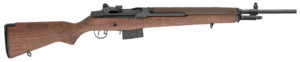 Springfield Armory MA9222NT M1A Loaded *NY Compliant 7.62x51mm NATO 10+1 22″ Black Parkerized Medium National Match Barrel  Black Parkerized Steel Receiver  Walnut Fixed Stock