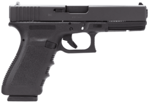 Glock PF2150201 G21SF Gen3  *CA Compliant Standard 45 ACP 10+1 4.61″ Black Polygonal Rifled Barrel  Matte Black Serrated Slide  Black Polymer Frame w/Picatinny Rail  Black Textured Finger Grooved Polymer Grip