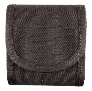 Uncle Mike’s 88451 Folding Cartridge Carrier  made of Nylon with Black Finish & Hook/Loop Closure for Rifles
