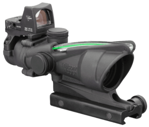 Trijicon 100552 ACOG Combo 4x 32mm Obj 36.80 ft @ 100 yds FOV Matte Black Finish Dual Illuminated Green Crosshair 223 Ballistic RMR Type 2 3.25 MOA Trijicon 100552 ACOG Combo 4x 32mm Obj 36.80 ft @ 100 yds FOV Matte Black Finish Dual Illuminated Green Crosshair 223 Ballistic RMR Type 2 3.25 MOA