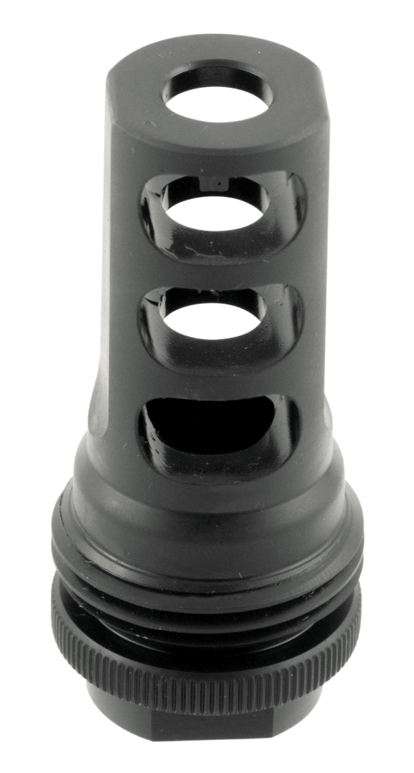SilencerCo AC1282 ASR Muzzle Brake 30 Cal 1/2″-28 tpi Black