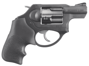 Ruger 5464 LCRx  Small Frame 9mm Luger 5 Shot  1.87″ Matte Black Steel Barrel  Black PVD Cylinder  Matte Black Stainless Steel Frame  Black Hogue Tamer Monogrip  Exposed Hammer