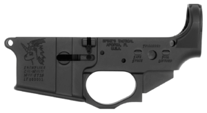 Spikes STLS030 Snowflake Stripped Lower Receiver Multi-Caliber 7075-T6 Aluminum Black Anodized for AR-15 Spikes STLS030 Snowflake Stripped Lower Receiver Multi-Caliber 7075-T6 Aluminum Black Anodized for AR-15