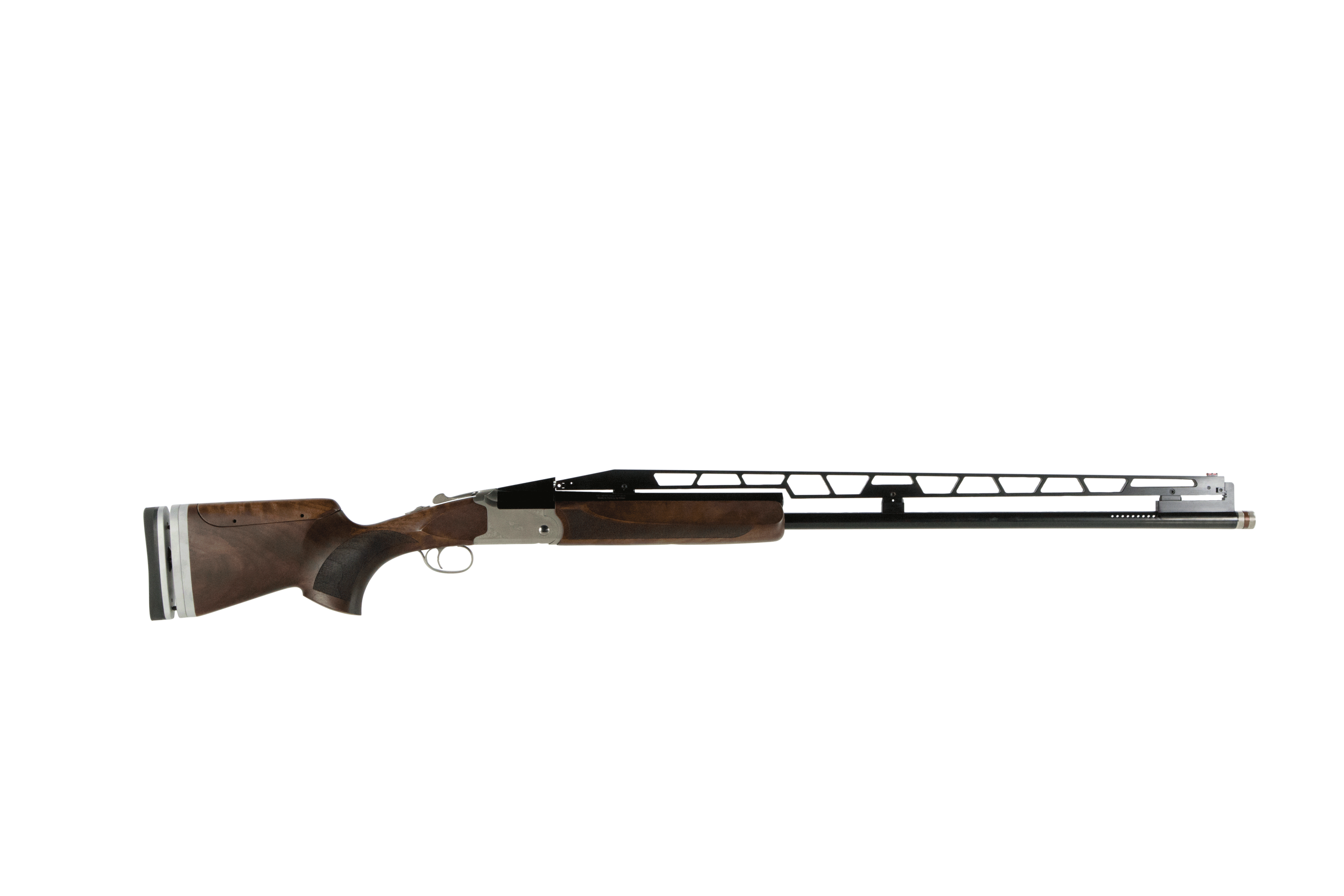 TriStar 35414 TT-15A Unsingle USA 12 Gauge 1rd 2.75" 34" Adjustable Rib Barrel Silver Rec Walnut Fixed with Adjustable Comb Stock Right Hand (Full Size) Includes 3 Extended MobilChoke