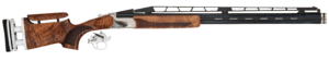 TriStar 35420 TT-15A Deluxe Double Combo 12 Gauge 3″ 32″ 2rd  3″ 34″ 1rd Adjustable Rib Barrels Silver Rec Walnut Fixed with Adjustable Comb Stock Right Hand (Full Size) Includes 5 Extended MobilChoke