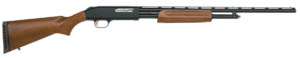 Mossberg 50104 500 All Purpose Field 410 Gauge 5+1 3″ 24″ Vent Rib Barrel  Fixed-Full Choke  Blued Metal Finish  Hardwood Stock  Ambidextrous Safety