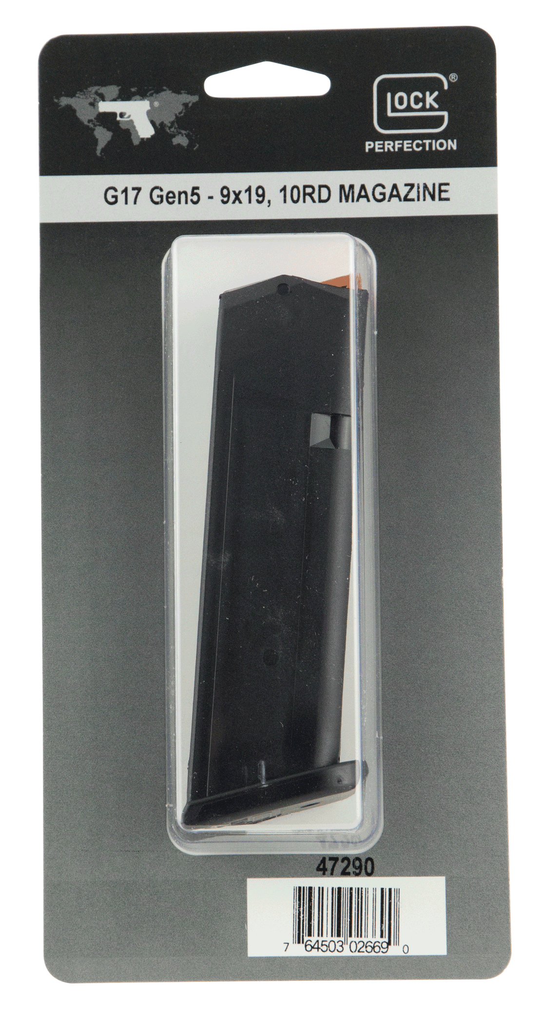 Glock 47290 G17/34  Gen5 10rd 9mm Luger Black Polymer Glock 47290 G17/34  Gen5 10rd 9mm Luger Black Polymer