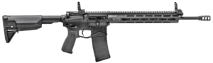 Springfield Armory STE916556B SAINT Edge 5.56x45mm NATO 30+1 16″ Black Melonite Lightweight Barrel  Black Hard Coat Anodized Mil-Spec Aluminum Receiver  M-LOK Handguard  Black Synthetic BCM Gunfighter SOPMOD Stock  Black BCMGunfighter Mod 3 Grip