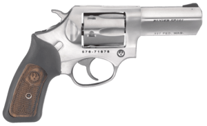 Ruger 5784 SP101 327 Federal Mag 3″ Barrel 6rd Triple-Locking Cylinder Satin Stainless Steel Cushioned Rubber With Engraved Wood Insert Grip Transfer Bar Safety Ruger 5784 SP101 327 Federal Mag 3″ Barrel 6rd Triple-Locking Cylinder Satin Stainless Steel Cushioned Rubber With Engraved Wood Insert Grip Transfer Bar Safety