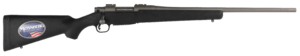Mossberg 28007 Patriot Synthetic 308 Win 5+1 22″ Fluted Barrel w/Recessed Match Crown  Cerakote  Stainless Steel  Spiral-Fluted Bolt  Synthetic Stock  Drop Box Magazine  Adjustable LBA Trigger